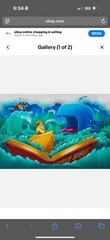 MyPillow Children’s My Pillow & Pillowcase Jonah & the Whale Kids 12 x 18″ New