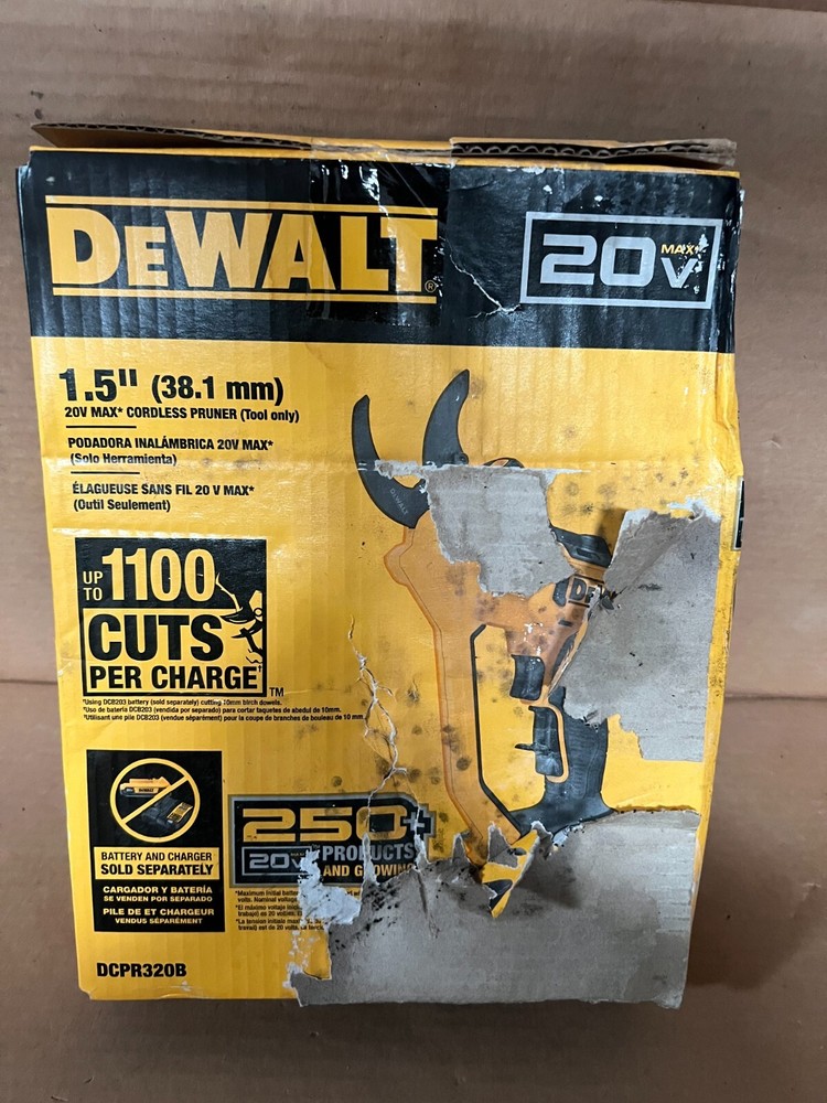 DeWalt DCPR320B 20V MAX Li-Ion 1-1/2″ Pruner (Tool Only) New