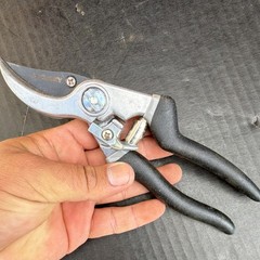 Husky Standard Pruning Shears Black Silver Steel Blade Comfort Grip