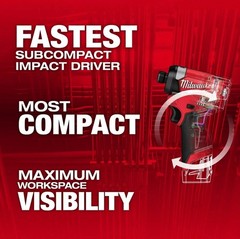 Milwaukee M12 3453-20 FUEL 1/4″ Hex Impact Driver GEN 3 12V Cordless