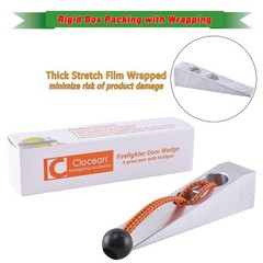Firefighter Aluminum Wedge with Bungee Cord, Durable and Handy Firefighting