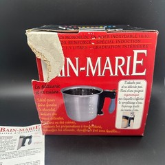 De Buyer Bain-Marie 18/10 Stainless Steel Double Boiler Pot 1.5L 6 Cup France