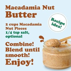 Macadamia Nut Pieces – Kosher, Raw, Vegan – by Food to Live