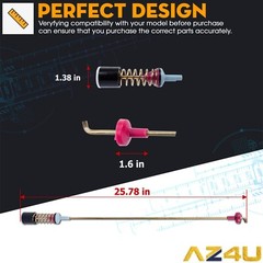 4 Washer Suspension Rod For Samsung WA45T3400AW WA50R5200AW US WA50R5400AV US WA