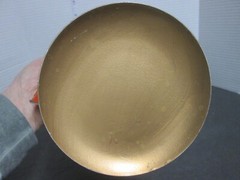 15.5 in Metal Angel Candle Taper Holder Christmas Red Gold