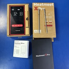 Meatmeet X Pro Wireless Meat Thermometer with Dual Wi-Fi & Bluetooth, 2 Probes