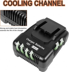 18V for Ridgid Battery Charger R86092 R86091 for Ridgid 18V Lithium Ion Battery