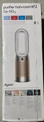 Dyson – Purifier Hot+Cool HP2 De-NOx – White/Gold (Factory Sealed)