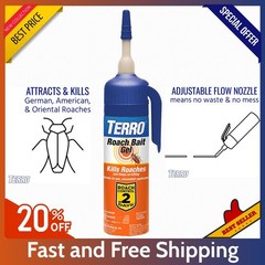 Terro T502 Roach Killer Gel – 3 oz Bait for German, Oriental & American Roaches.
