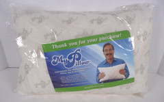 MyPillow Go Anywhere Travel Pillow White 11” x 16” Sm Made In USA NEW