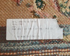 Vintage Italian Floral Tapestry Rectangle Pillow Chair Cover 13.5 x 18″ New
