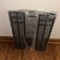 Katie Brown Simply At Meijer 3 Panel Fireplace Screen Modern Home Decor Open Box