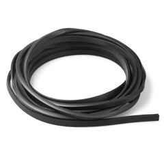 Rubber U Channel Edging Trim Seal Strip Profile Edge Protector Slot 0.5mm-60mm