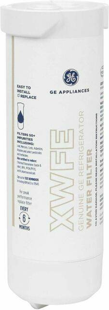 Genuine GE XWFE Refrigerator Filter (Replaces XWF), New, Sealed