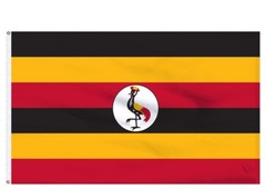 3×5 Uganda Ugandan Africa Super-Poly Flag 3’x5′ House Banner Fade Resistant