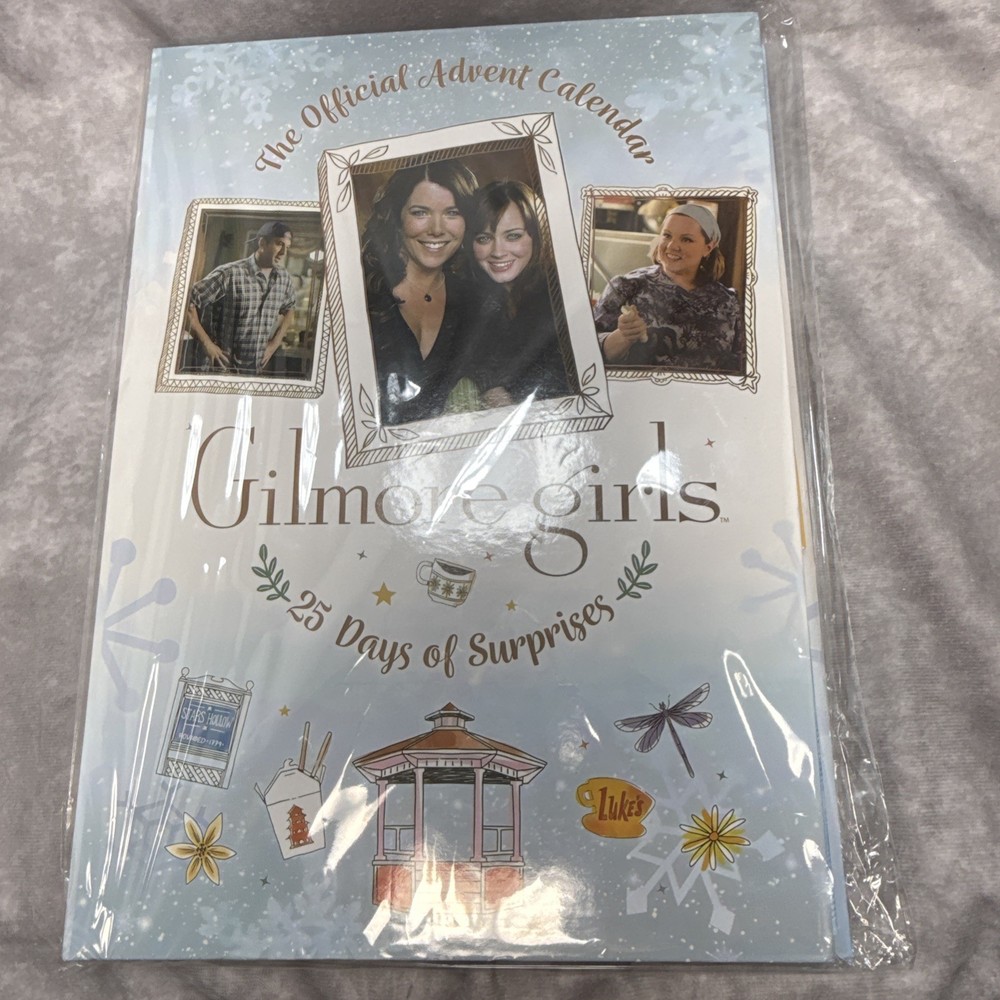 Gilmore Girls Official Advent Calendar 25 Days of Surprises 14” New