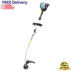 26.5cc 4-Cycle Gas String Trimmer 17″ Attachment Capable Weed Eater Curved Shaft