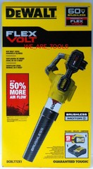 KIT DEWALT FLEXVOLT 60V MAX* Blower, 125 MPH, 9.0 Battery 600 CFM (DCBL772X1)