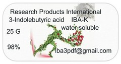IBA K Indole 3 Butyric Acid 25g 98% water soluble 2 measuring spoons .15, .5mL