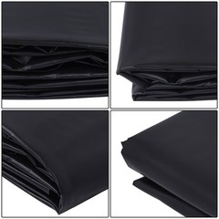 13X20 FT HDPE Pond Liners 20 Mil UV Resistant Preformed Fish Liner Easy Cutting