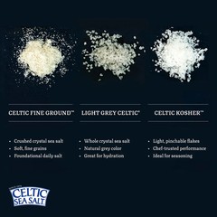Light Grey Celtic Sea Salt 1 Pound Resealable Bag – Additive-Free, Delicious Sea