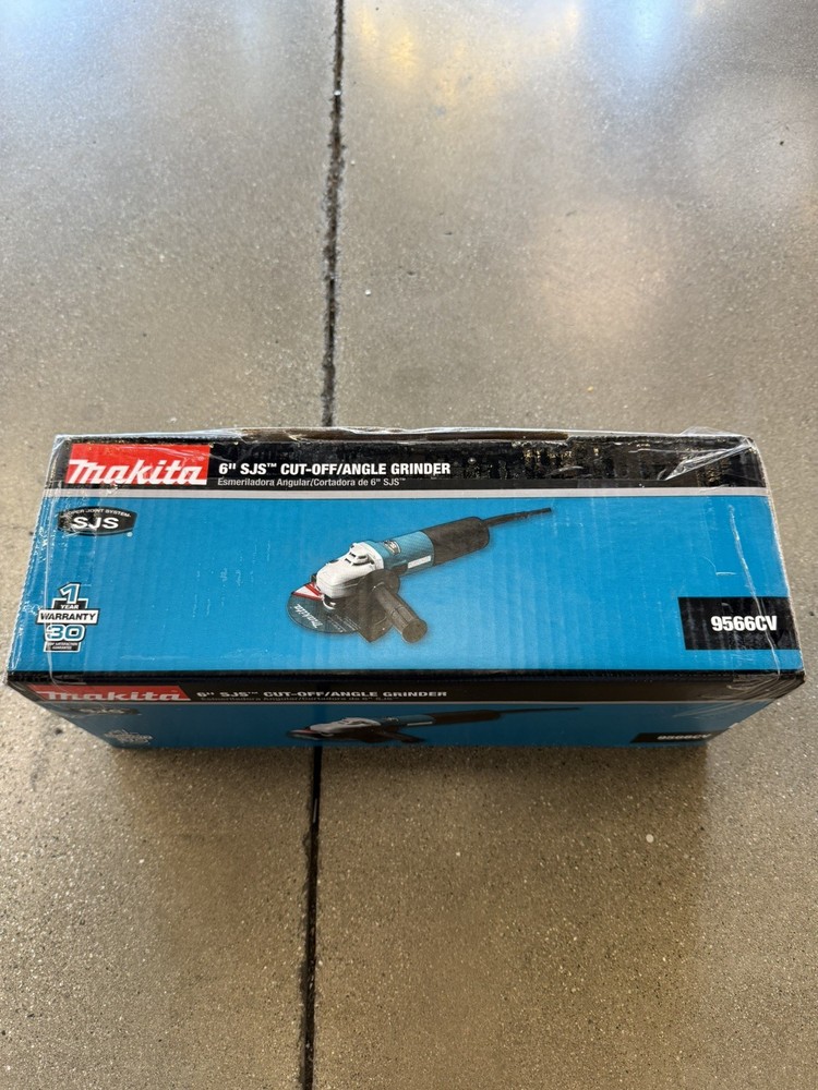 Makita 9566CV 6-in. 13 Amp SJS High Power Corded Cut Off/Angle Grinder