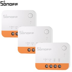 3 Pack SONOFF Smart Zigbee Light Switch No Neutral Wire Required Two-Way Control