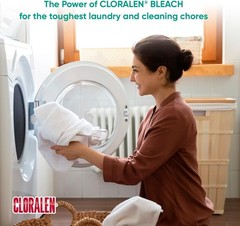 Cloralen Household Cleaning Liquid Bleach – 32.12 fl oz – 3-in-1 Multipurpose