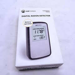 Airthings Corentium Home Radon Detector 223 Portable, Lightweight, Easy-to-Use,