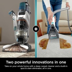 Shark R-EX201 CarpetXpert Upright Deep Carpet Cleaner Cyan Certified Refurbished