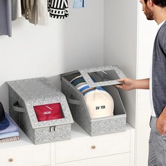 1 PCS Stackable Hat Storage for Baseball Caps, Holds up to 24 Caps Hat Organizer