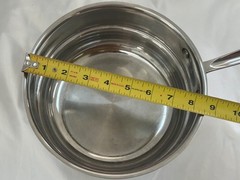 ALL-CLAD Stainless Steel Double Boiler Insert 8.5” Diameter No Lid