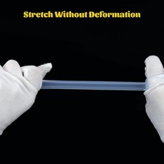 “3/8″” ID Silicone Tubing Food Grade Flexible High Temp Hose 10 ft Home Brewing”