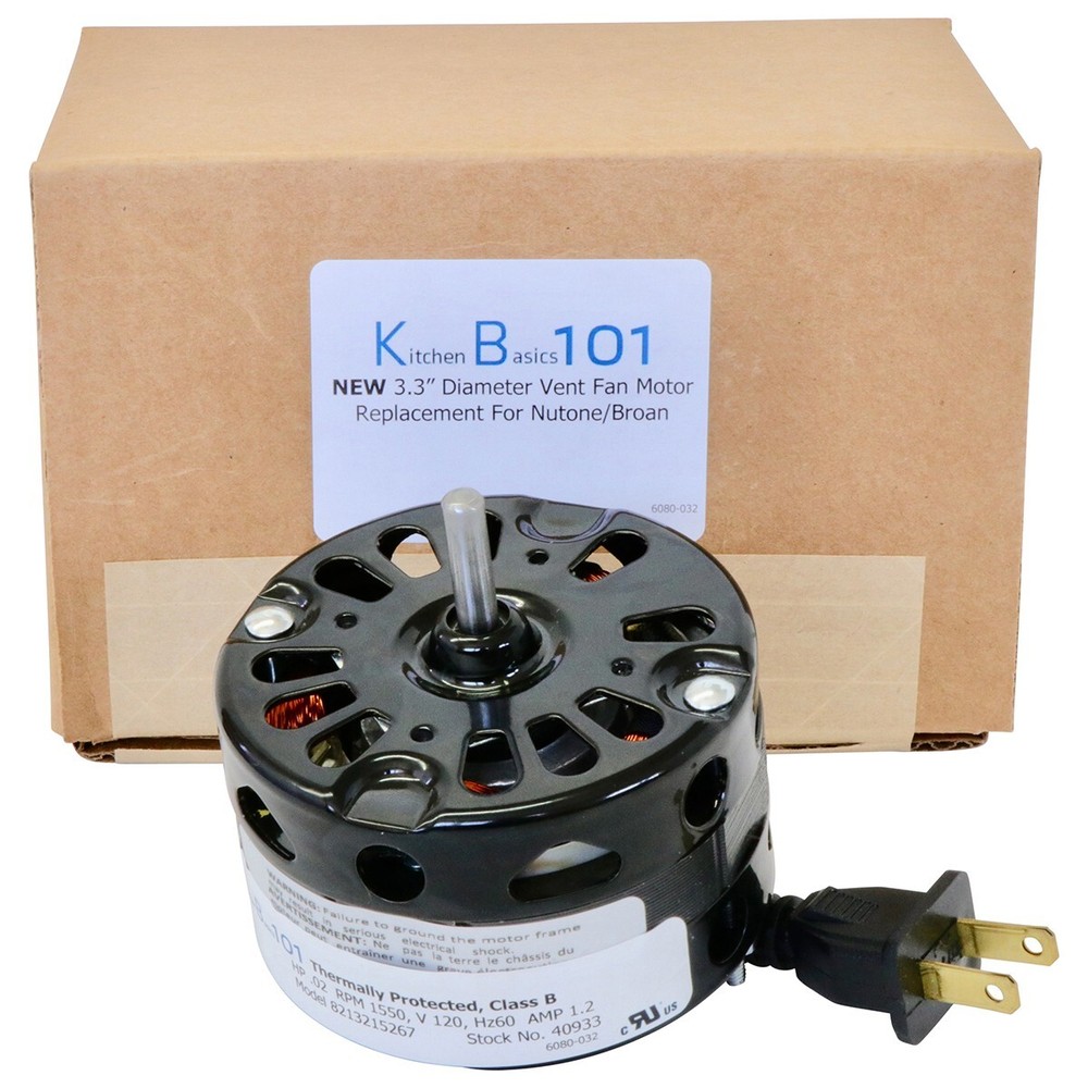 3.3 Inch Diameter Vent Fan Motor Direct Replacement For Nutone / Broan 40933