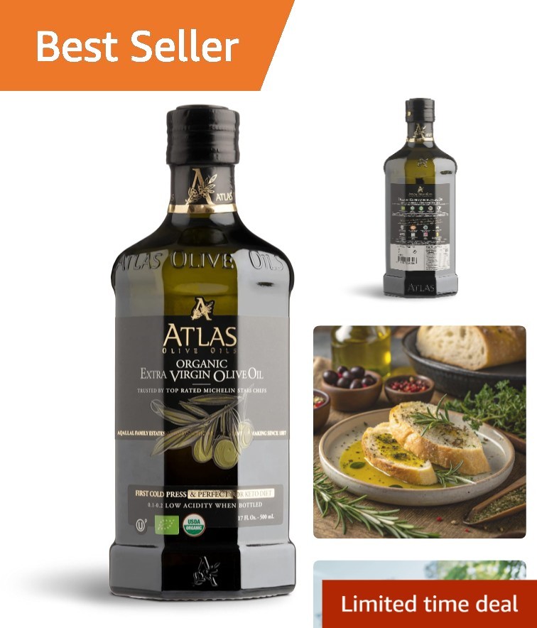 Cold Pressed Moroccan Extra Virgin Olive Oil | 500 mL of Pure Goodness