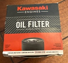 Genuine Kawasaki 49065-0736 Oil Filter Replaces 49065-7007, 49065-0721 (NEW/OEM)