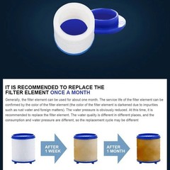 Faucet Water-Filter Element Remove Chlorine Heavy Metals-Filtered Showers