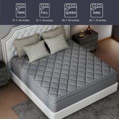 12″ 14″ Mattress Gel Memory Foam Hybrid Spring Twin Full Queen King Bed in a Box