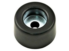 5/8” x 3/8” D X H Rubber Bumper w Recessed Steel Washer Rubber Feet 8 Per Pack
