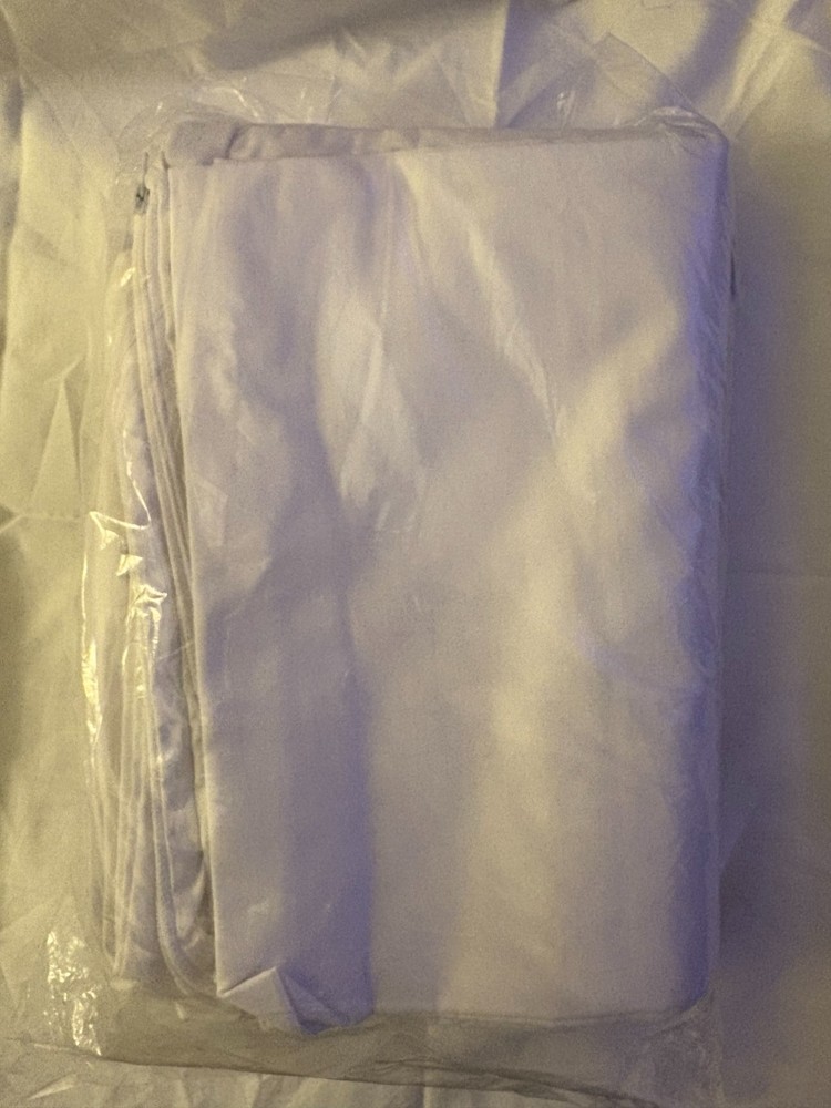 BRAND NEW LOT OF 12 NEW WHITE PILLOW CASES WHITE T180 PERCALE HOTEL LINEN ELITE