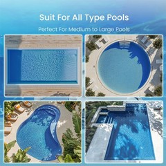 Poolmate Hydro 4 SE Corded Robotic Pool Cleaner Automatic Pool Vacuum