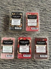 Tuscany Candle Wax Melts Variety 5 Pack New