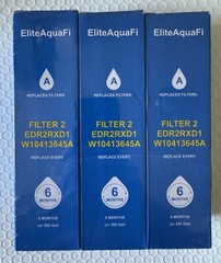 EDR2RXD1 W104136-45A Filter 2 Compatible with W10413645A P9WB2L P9RFWB2L (3 Pack