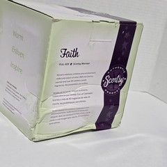 Scentsy Faith Cross Retired Full-Size Wax Warmer Model DSW-FAIT Christian Brown