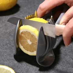 Handheld Fruit & Vegetable Slicer – Orange, Lemon, Tomato & Onion Cutter