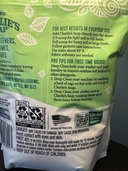 Charlie’s Soap Fragrance‑Free Laundry Powder – 100 Loads, 2.64 lbs