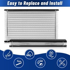 1-4 Pack 213 Replacement Filter MERV 13 20x25x4 for Whole House Air Purifier
