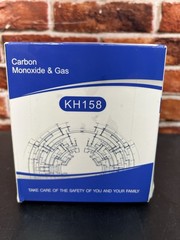 2 Packs Combination Natural-Gas and Carbon-Monoxide-Detector,Koabbit 4-in-1