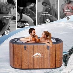 XL 170 Gal Cold Plunge Tub with Cushion, Upgraded Ice Bath Tub for Athletes -…