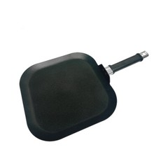 Non-Stick Coating Square Griddle Pan Flat Grill, 11″ x 11″ Non-Stick Cookware